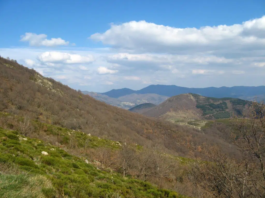 Paysage du col de la Luzatte
